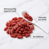 Bayas de Goji Orgánicas Secas de Primera Calidad, Origen Ningxia, Suministro Directo de Fábrica al por Mayor para Producción de Repostería