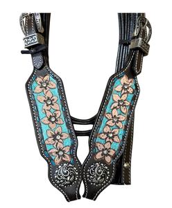 Caballete de cabeza occidental de caballo de cuero nuevo diseño calidad superior al por mayor excelente precio tallado a mano y tallado - Product Image 3