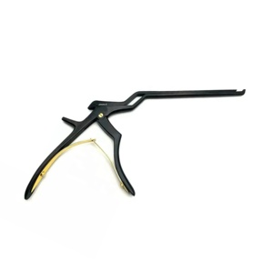 คีมกรีดกระดูกคุณภาพพรีเมียม สแตนเลสคุณภาพสูง แบบ Kerrison Bayonet สีดำ 45 องศา/คีมกรีดกระดูกแบบ Laminectomy ใช้ซ้ำได้ ฆ่าเชื้อได้ด้วยหม้อนึ่งความดัน - Product Image 4