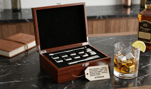 Cuchara mezcladora de cócteles en forma de abanico Johnnie Walker Blonde, mango largo de metal, pulido espejo, cuchara novedosa - Product Image 2