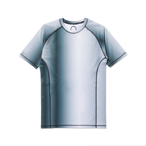 เสื้อยืดผู้ชายสีดำและสีแดงแบบแห้งเร็วสำหรับฝึกศิลปะการต่อสู้ ทรงพอดีตัว - Product Image 3