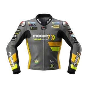 Custom Motorcycle <b>Racing</b> <b>Jacket</b>/Chaqueta Men’s Cowhide Leather CE Level 2 Protective Riding Gear - Product Image 1
