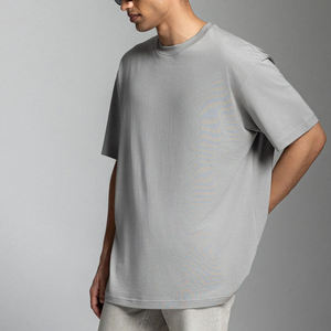 T-shirts pour hommes tendance à manches courtes, de qualité supérieure, très vendus, 100% coton, anti-UV, coupe ample, épaules tombantes, style vintage - Product Image 3