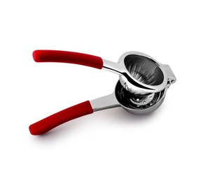 Práctico exprimidor de limones de acero inoxidable para prensar fácilmente cítricos y para uso diario en la cocina. - Product Image 5