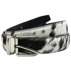Ceintures en cuir de vache véritable HAIRON de longueur personnalisée, style mode et décontracté avec boucles en alliage de zinc et logo personnalisé - Product Image 3