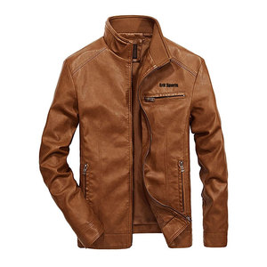 Veste en cuir pour homme automne-hiver, veste d'hiver pour homme de qualité supérieure, veste en cuir véritable pour homme - Product Image 1
