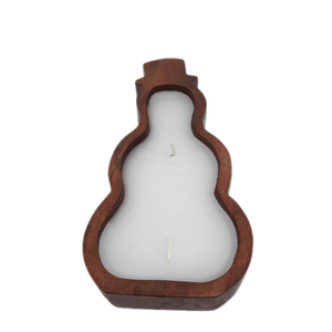 Portavelas de Madera con Cera, Decorativo, en Forma de Árbol de Navidad, para Decoración del Hogar y Festividades - Product Image 3