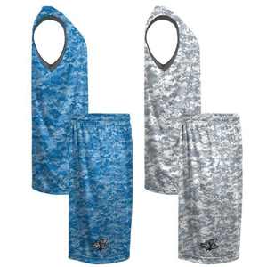 Uniforme de basket-ball personnalisé de haute qualité pour hommes, nouveau design, ensemble de maillots de basket-ball en gros - Product Image 4