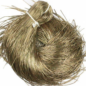 Premium Quality Shiny Metallic Gold Bullion Wire <b>Thread</b> High-Quality Craft & Embroidery Material | Wholesale Price - Product Image 1