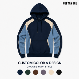 Custom Unisex French Terry <b>Winter</b> <b>Hoodie</b> 100% Cotton Pullover OEM ODM Private Label Oversized Streetwear Pocket <b>Hoodie</b> - Product Image 1