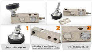 GALOCE GSB205 키트 동물 저울 체중계 센서 <span class=keywords><strong>3</strong></span> 톤 전단 빔 부하 셀 키트 (가축 표시기 포함) - Product Image 3