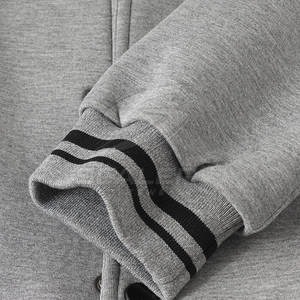 Pakistan Manufactured Modern Style Men Varsity Jacket Stand Front Customized Design <b>Fleece</b> Fabric Breathable Windproof - Product Image 6