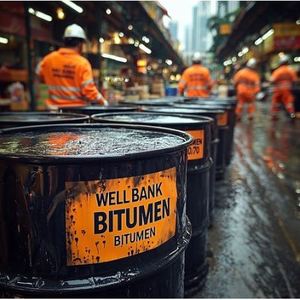 Timor Leste Premium WELLBANK <b>Bitumen</b> for Strengthening Road Asphalt Shipment From Malaysia port - Product Image 5