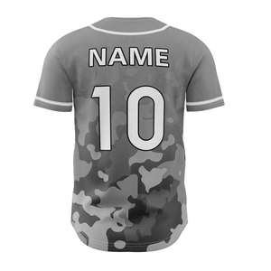 เสื้อเบสบอลคุณภาพสูงแบบติดกระดุม ขายส่งราคาถูก สั่งทำได้ตามแบบ พร้อมบริการ OEM ODM สำหรับผู้ชาย - Product Image 3