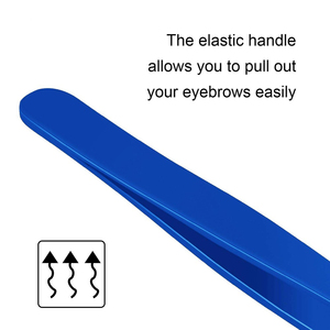 Pinzas de Precisión para Cejas de Acero Inoxidable, Aptas para Ojos Sensibles, Grado Médico, Herramienta Profesional para Cejas, Hechas en Pakistán - Product Image 4