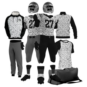 Uniforme de football américain de haute qualité avec logo personnalisé, fabrication professionnelle, vêtements de sport, uniforme de football américain à vendre - Product Image 6