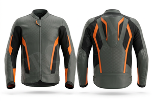 Chaqueta de Motociclista de Cuero Genuino de Último Diseño, Paneles de Malla Transpirable para Motociclistas, Chaquetas de Motocicleta Elegantes y Duraderas - Product Image 6