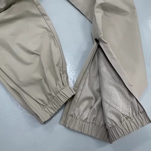 Conjunto de Chaqueta Cortavientos Personalizada OEM para Hombre, Chándal de Nylon con Parches, Reflectante, con Cierre, para Deportes y Jogging - Product Image 4