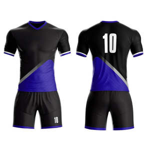 Vêtements de sport en gros, usine de sublimation, respirant, manches courtes, qualité supérieure, design personnalisé pour équipe de football - Product Image 4