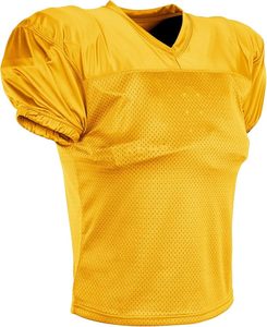 Derniers modèles de maillots de football américain personnalisés, uniformes en tissu 100% polyester, fermeture élastique à sangle réglable courte à l'avant - Product Image 5