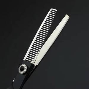 Ciseaux professionnels pour laisser des mèches de cheveux, lame en acier inoxydable, 30 dents, pour droitiers, manche long, usage en salon - Product Image 2