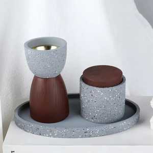 Hotsale Different Colour Terrazzo Metal Incense Burner Premium Quality Bakhoor Incense Burner Customised Incense Burner Regular - Product Image 5