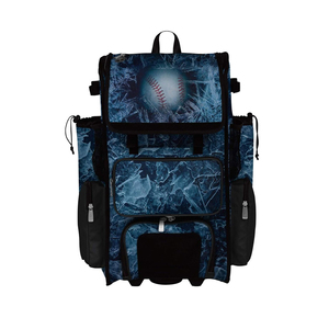 Mochila Deportiva con Diseño de Béisbol, Porta Bate Doble, Compartimento para Zapatos, Alta Calidad, Personalizable - Product Image 1