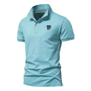 Camisetas Polo de Manga Corta para Hombre, Más Vendidas, Tela Suave y Ligera, Diseño Clásico, Ideales para la Moda de Verano o Primavera - Product Image 1