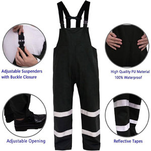 Rain Suit Heavy Duty <b>Waterproof</b> Jacket And Trousers Set For Men Women Outdoor <b>Work</b> Rain Wind Resistant Breathable Com - Product Image 6