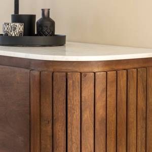 Aparador de mármol Vandana Radiant Neo y madera de mango - Product Image 4