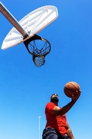 Redes deportivas de baloncesto profesionales al por mayor equipo de corte de malla de nailon duradero de alta calidad personalizado de PE resistente