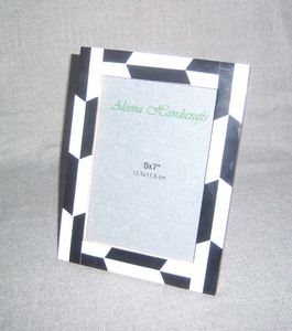 Indian Manufacture Authentic Bone Inlay Photo <b>Frame</b> for Rustic or Bohemian and Vintage Inspired - Product Image 3