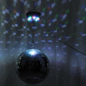 LED RGBW 6RPM specchio palla motore Kit Disco DJ Party di illuminazione decorare - Product Image 1