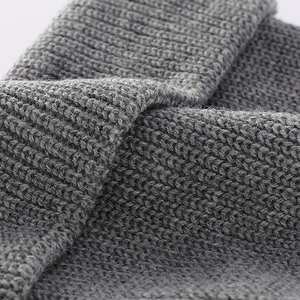 Gorro de Punto Gris Liso de Alta Calidad, Gorro de Invierno Cálido con Borde, Gorro de Acrílico Suave Personalizado para Hombres y Mujeres, Informal para Exteriores - Product Image 6