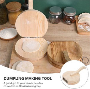 Presse à tortillas en bois naturel réutilisable ILAHI - Machine à tortillas en gros, compatible lave-vaisselle, écologique, pliable - Product Image 2