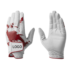 Guantes de Golf de Cuero Genuino con Logotipo Personalizado MASMAG SPORTS para Hombre, Transpirables, Antideslizantes, con Protección UV, para Uso Deportivo - Product Image 1
