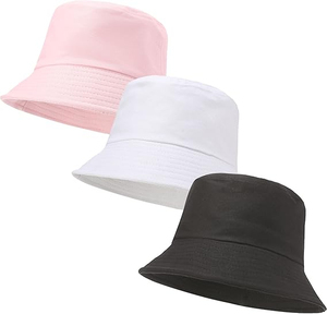 Chapeau Bob Uni 100% Polyester avec Broderie Strass et Chaînes pour Homme et Femme, Idéal pour l'Été, les Activités de Plein Air, Pliable, Décontracté, pour le Voyage - Product Image 6