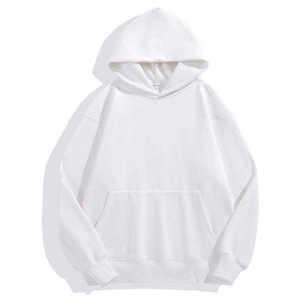 <b>Men's</b> <b>Navy</b> Blue Hooded Sweatshirt Regular Fit <b>Fleece</b> Casual Winter Wear Pocket Design Knitted Solid Color 100% Cotton - Product Image 6