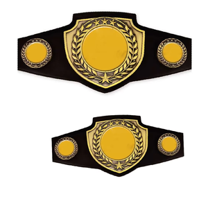 Ceinture de lutte plaquée or, qualité supérieure, design de championnat, logo personnalisé, vente en gros, ODM, nouvelle arrivée 2026 - Product Image 2