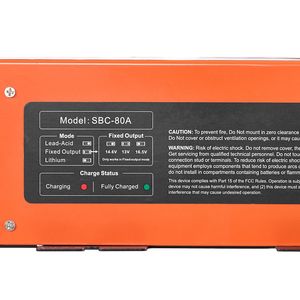 Convertitore di Potenza per Camper da 80 Ampere, Caricabatterie Intelligente 110V AC 12V DC Multistadio, Funzionamento a 13V 16.5V per Sistemi Elettrici RV - Product Image 3