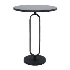 Highest Quality Large Size Metal <b>Side</b> <b>Table</b> <b>Round</b> Shape Black Finish Home Decorative Bed Room Furniture <b>Side</b> <b>Table</b> - Product Image 4