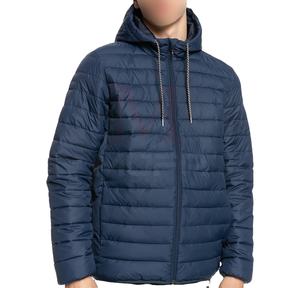 Chaqueta acolchada de invierno para hombre personalizada de High Street 2024 con soporte de manga larga, técnica teñida lisa, OEM directo de fábrica - Product Image 1