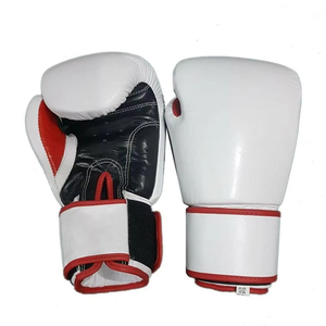 OEM ODM High Quality Customized Pakistan Leather Boxing Gloves Custom Logo Professional Fighting Training Gloves 2026 - Product Image 4