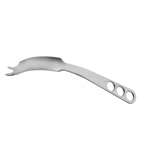 Écarteur de hanche Hohmann incurvé en acier inoxydable, instrument chirurgical manuel 240 mm - Product Image 5