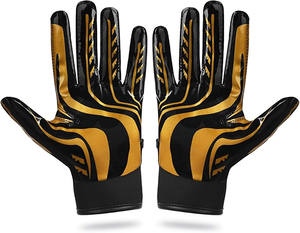 Guantes de Fútbol Americano OEM, Guantes Acolchados Resistentes para Linieros, para Entrenamiento y Partidos, Suministro al por Mayor - Product Image 3