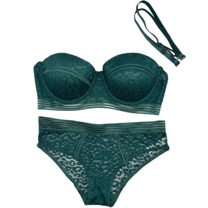 Conjunto de Bikini de 2 Piezas sin Tirantes para Mujer, OEM, con Logotipo Personalizado en la Parte Delantera, Antibacterial, de Secado Rápido, Ropa de Playa, Superventas, Tendencia - Product Image 4
