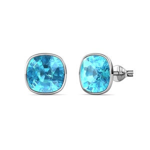 Mode femmes <span class=keywords><strong>boucles</strong></span> <span class=keywords><strong>d</strong></span>'<span class=keywords><strong>oreilles</strong></span> ornées de cristaux <span class=keywords><strong>Swarovski</strong></span> en argent Sterling 925 Daisini bijoux colorés <span class=keywords><strong>boucles</strong></span> <span class=keywords><strong>d</strong></span>'<span class=keywords><strong>oreilles</strong></span> de <span class=keywords><strong>mariage</strong></span> - Product Image 4