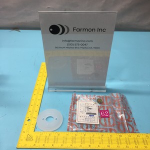 Équipement et pièces semi-conductrices Dainippon Screen DNS 0-06-B5490-9 PCTFE Gear, 167727 - Équipement et pièces semi-conductrices d'occasion fiables à l'échelle mondiale - Product Image 1
