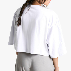 Camisetas para mujer a precio mayorista, camisetas personalizadas con logo, camisetas con cuello redondo para hombre, camiseta de diseño naranja y negra para mujer - Product Image 3