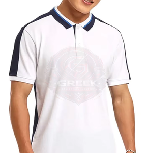 Camisetas Polo de Alta Calidad para Hombre, Mezcla de Algodón y Poliéster Suave, Manga Corta, Ropa Casual de Oficina, Fabricante y Proveedor - Product Image 1